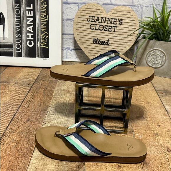 Vineyard Vines Men’s size 11 flip flops Grosgrain Ribbon‎ - Picture 12 of 12